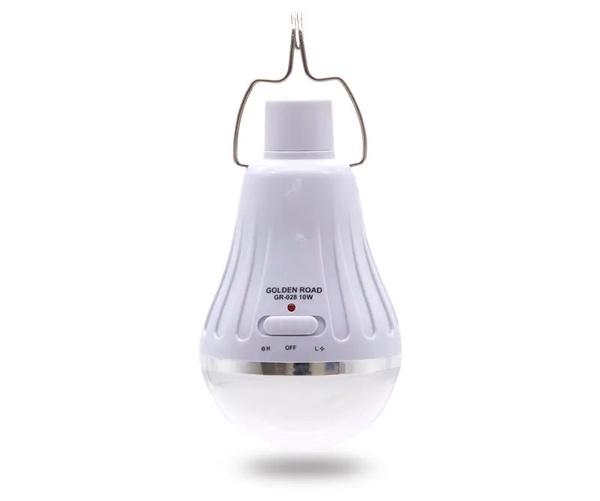 BOMBILLO RECARGABLE CON ENERGÍA SOLAR